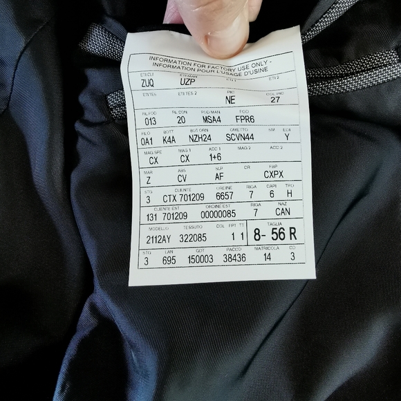 Ermenegildo Zegna Gray Wool Multi Season Blazer - Picture 11 of 11